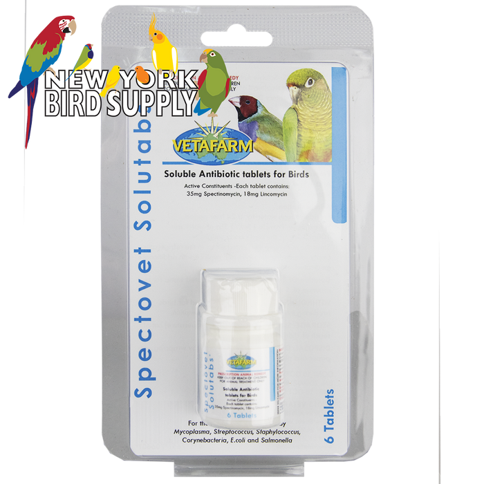 Vetafarm Spectovet Solutabs 6 Tablets
