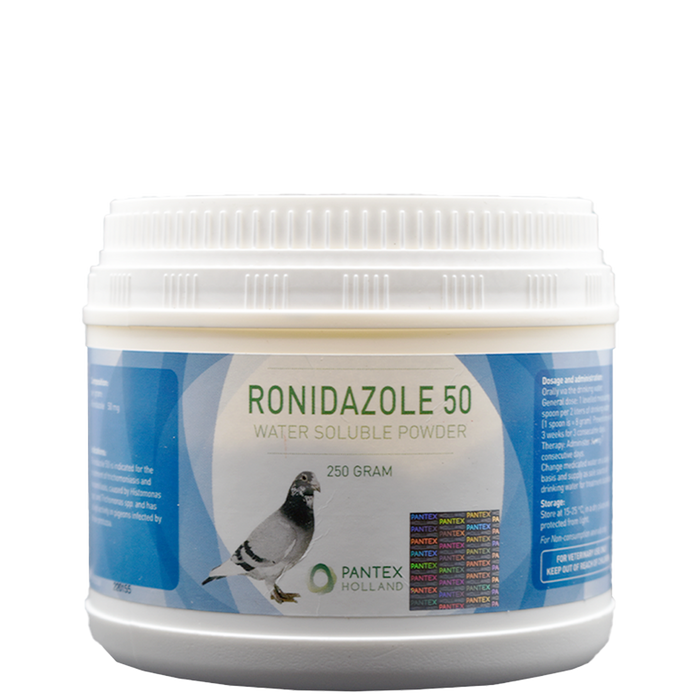 Pantex Ronidazole 50% 250 g - New York Bird Supply