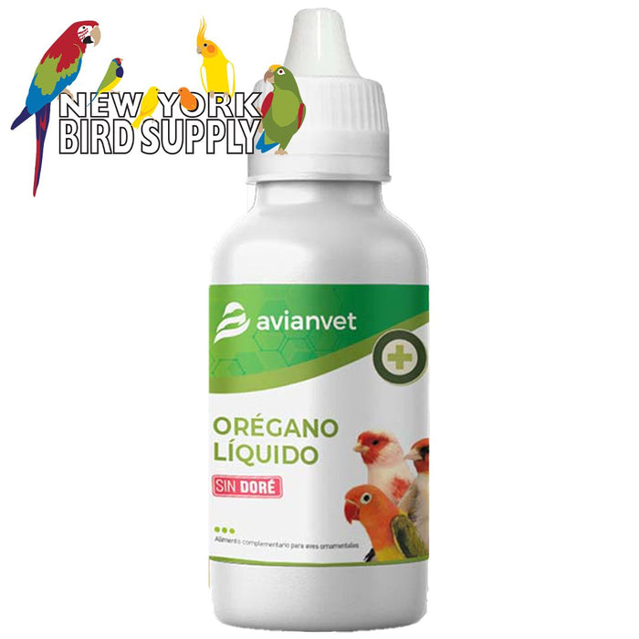 Avianvet Orégano Liquido (Oregano And Eucalyptus) - New York Bird Supply