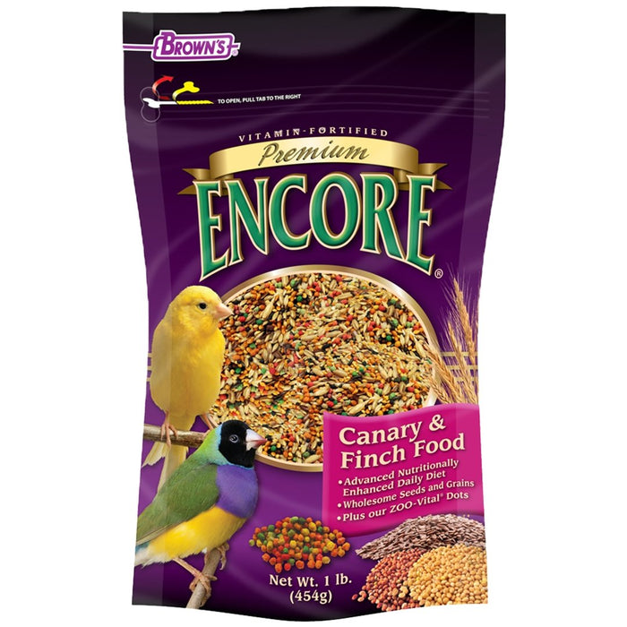 Brown's Encore Premium Canary & Finch Food - New York Bird Supply