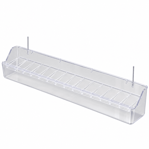 2GR Aviary Feeder Transparent With Irons Art. 100 - New York Bird Supply