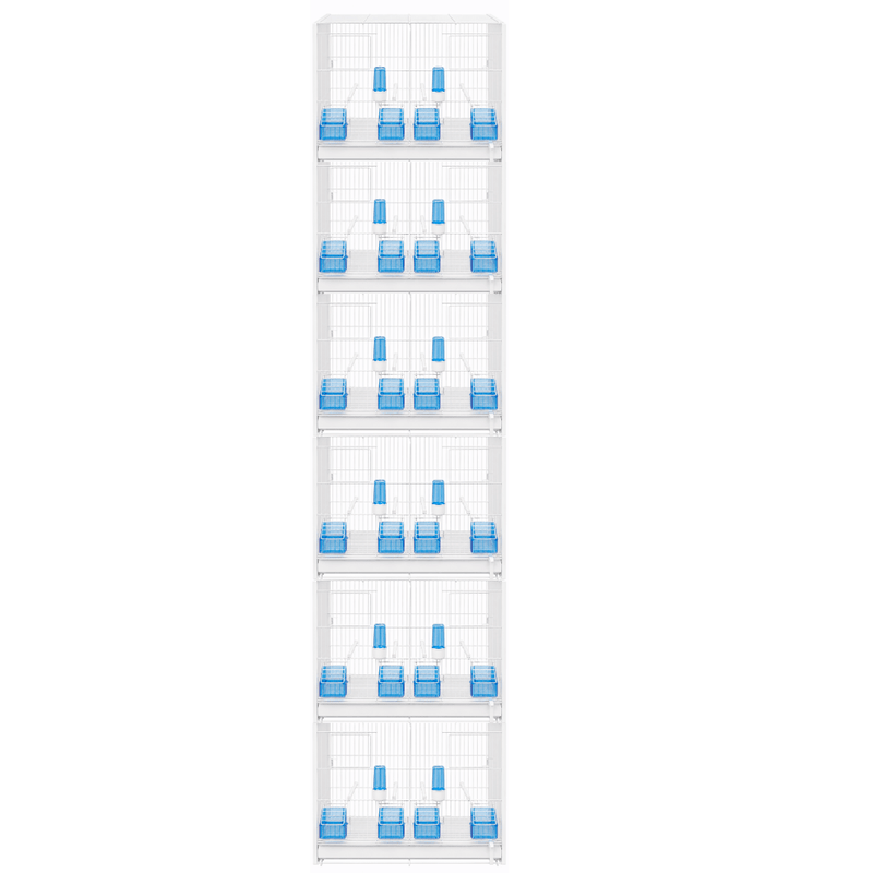 2GR Breeding Cage 58 White Art. 326/B - New York Bird Supply