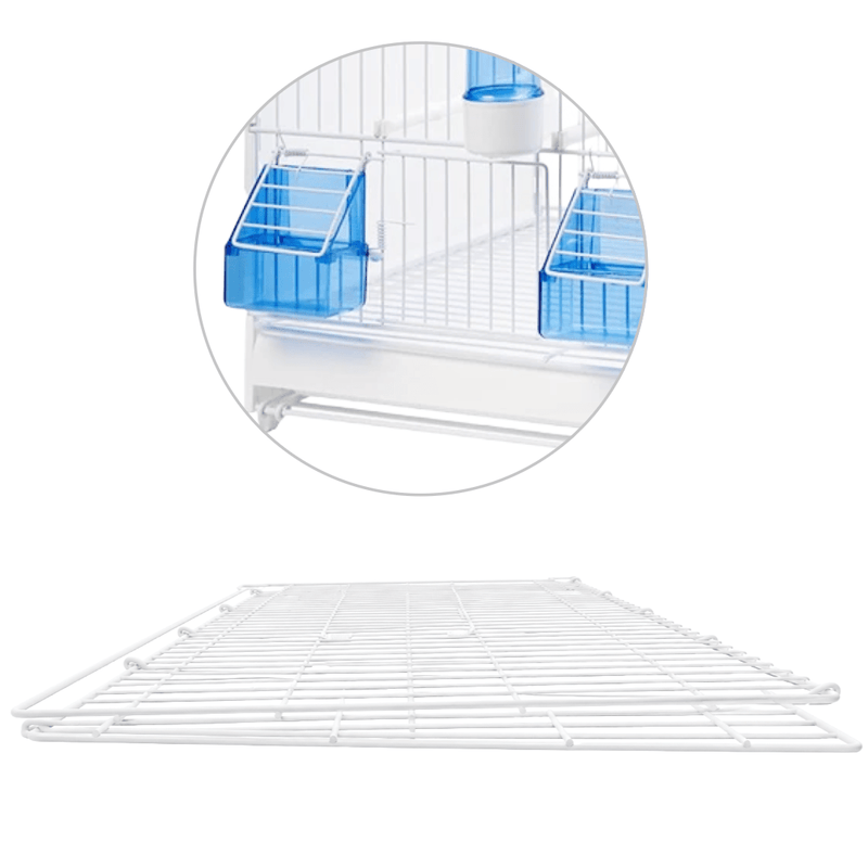 2GR Breeding Cage 58 White Art. 326/B - New York Bird Supply