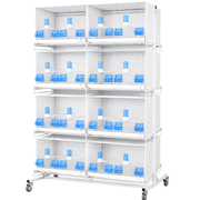 2GR Double Structure For Drawer's System 2x4 Breeding Cages Art. 347 FULL SET - New York Bird Supply
