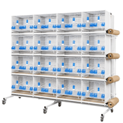 2GR Double Structure For Paper System 4x4 Breeding Cages Art. 346 FULL SET - New York Bird Supply