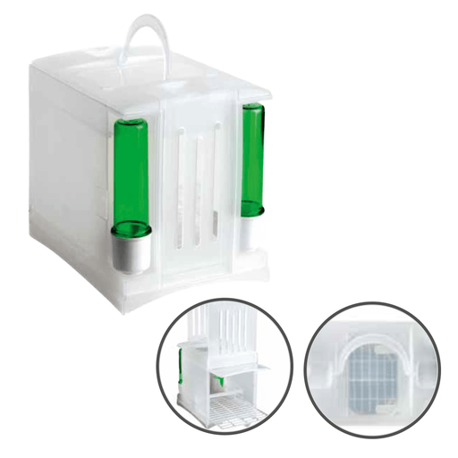 2GR Secondino Single Transport Cage for Small Size Art. 220 - New York Bird Supply