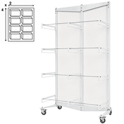 2GR Structure For Drawer's System 2x4 Breeding Cages Art. 342 FULL SET - New York Bird Supply