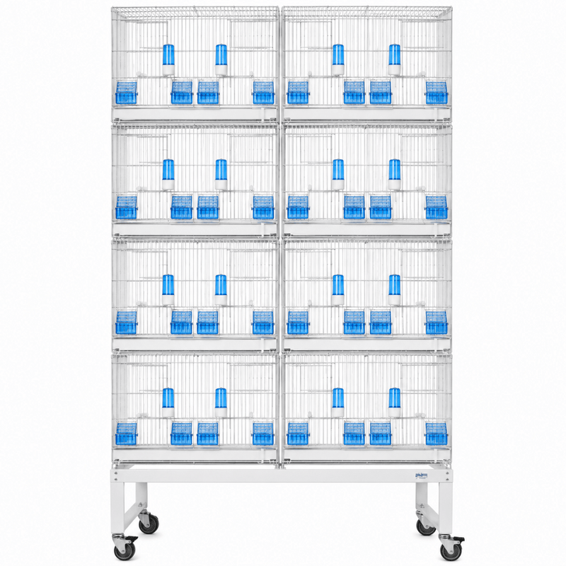 2GR Structure For Drawer's System 2x4 Breeding Cages Art. 439 FULL SET - New York Bird Supply