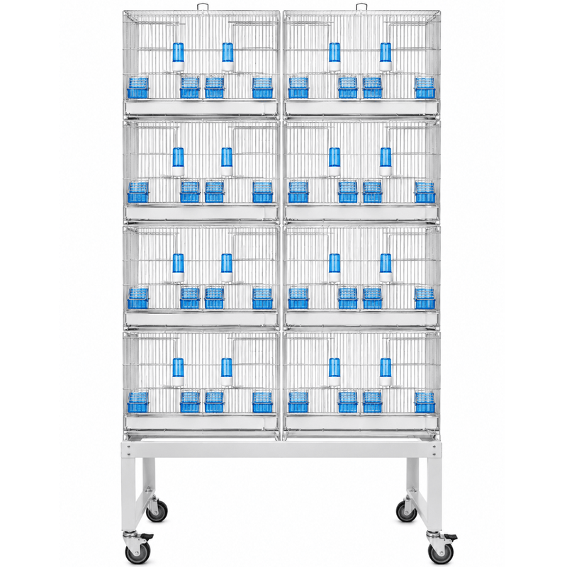 2GR Structure For Drawer's System 2x4 Breeding Cages Art. 439 FULL SET - New York Bird Supply