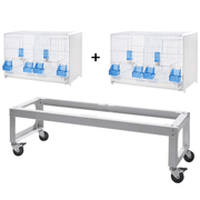 2GR Structure For Drawer's System 2x4 Breeding Cages Art. 439 FULL SET - New York Bird Supply
