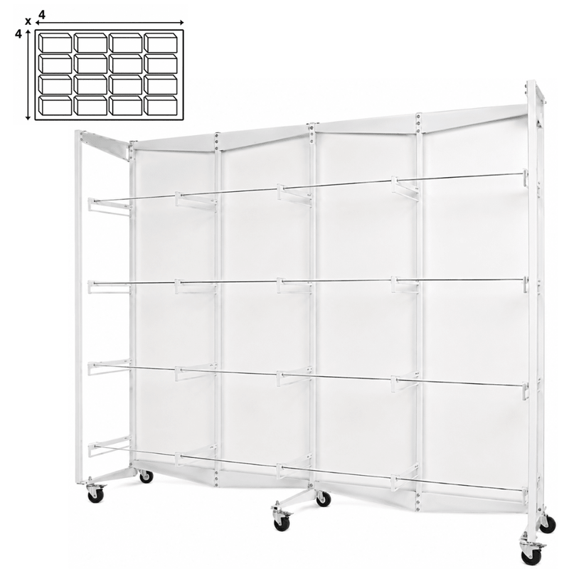 2GR Structure For Drawer's System 4x4 Breeding Cages Art. 343 FULL SET - New York Bird Supply