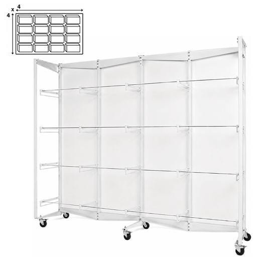 2GR Structure For Drawer's System 4x4 Breeding Cages Art. 343 FULL SET - New York Bird Supply