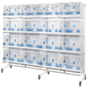 2GR Structure For Drawer's System 4x4 Breeding Cages Art. 343 FULL SET - New York Bird Supply