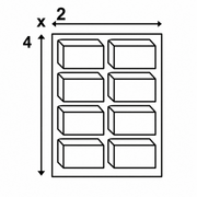 2GR Structure For Paper System 2x4 Breeding Cages Art. 340 FULL SET - New York Bird Supply