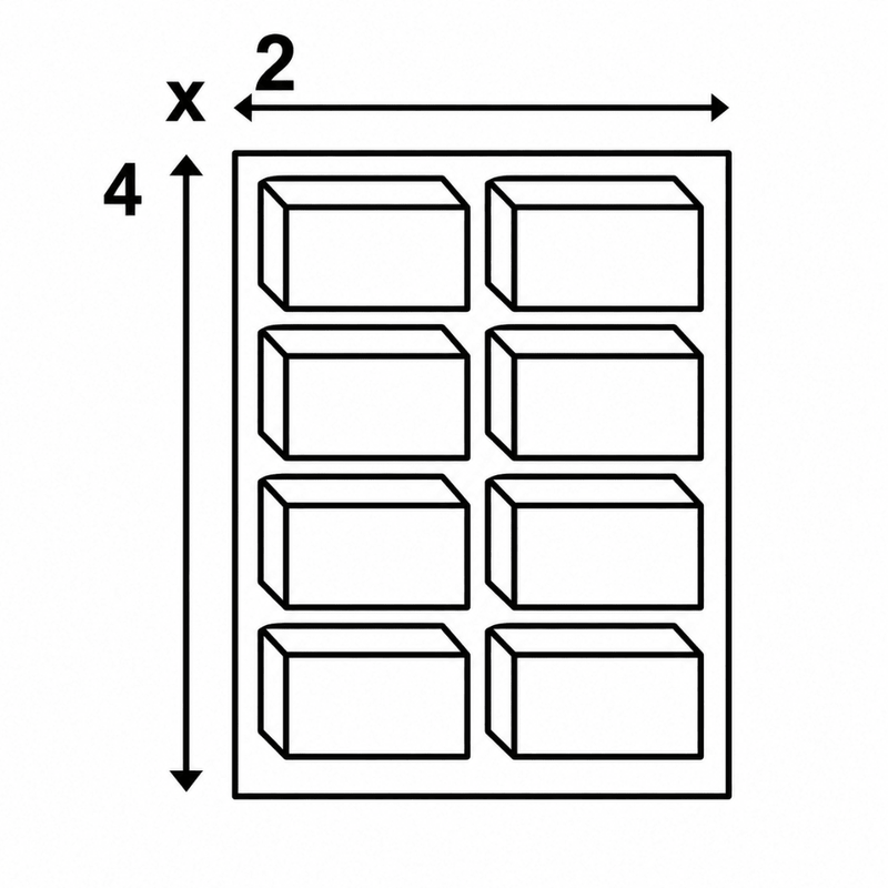 2GR Structure For Paper System 2x4 Breeding Cages Art. 340 FULL SET - New York Bird Supply