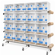2GR Structure For Paper System 4x4 Breeding Cages Art. 341 FULL SET - New York Bird Supply