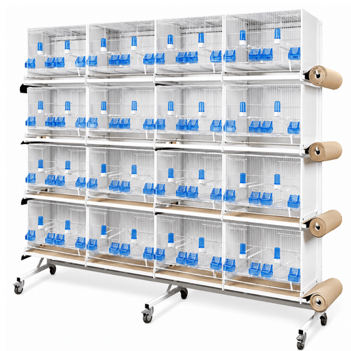 2GR Structure For Paper System 4x4 Breeding Cages Art. 341 FULL SET - New York Bird Supply