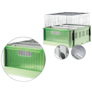 2GR Tino Transport Cage with Telescopic Grill Art. 202 - New York Bird Supply