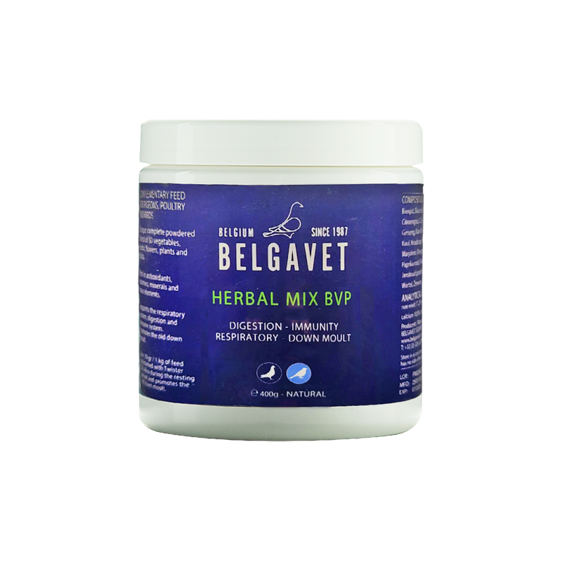 Belgavet Herbal Powder Mix BVP 400 g - New York Bird Supply
