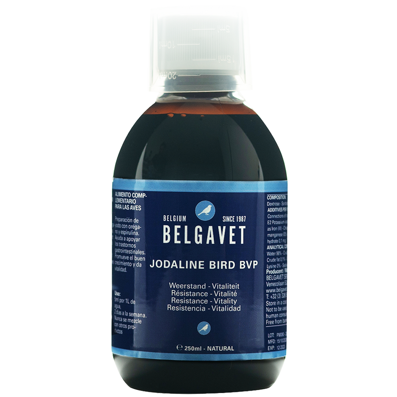 BelgaVet Jodaline Bird BVP 250 ml - New York Bird Supply