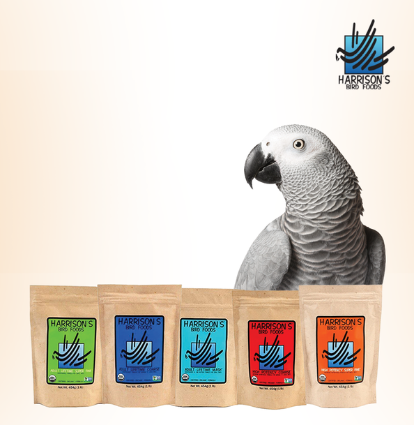 Harrison's Bird Foods Brand Desktop Image