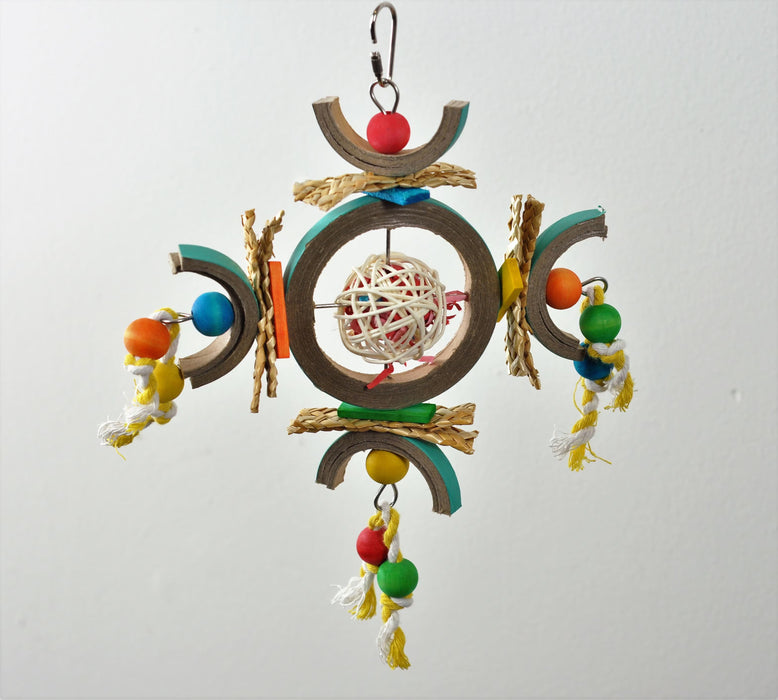 A&E Happy Beaks Atomic Dream Catcher Toy - New York Bird Supply