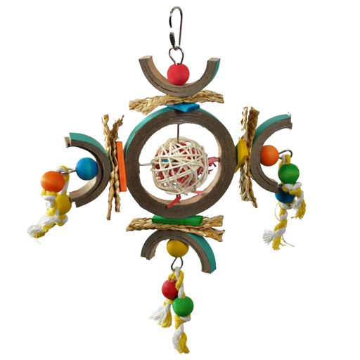 A&E Happy Beaks Atomic Dream Catcher Toy - New York Bird Supply