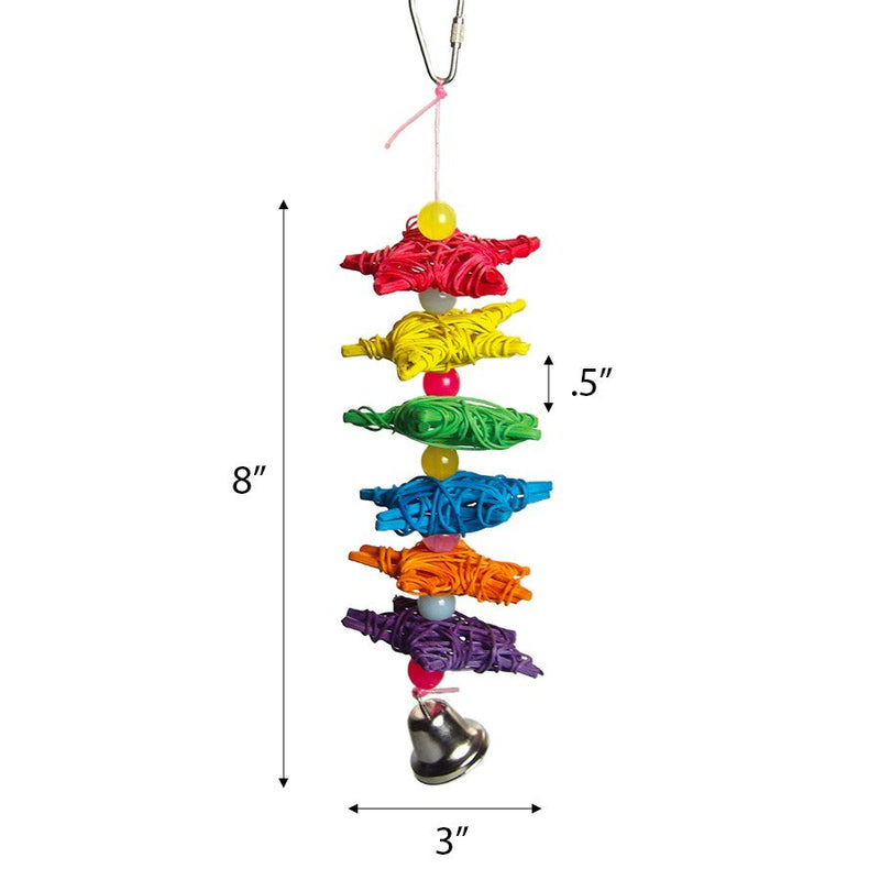 A&E Happy Beaks Starburst toy - New York Bird Supply