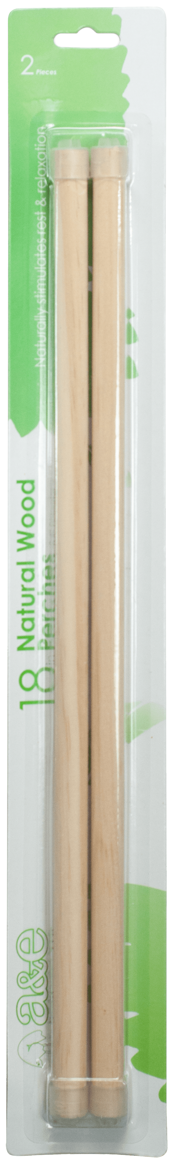 A&E Natural Wood Perches - New York Bird Supply