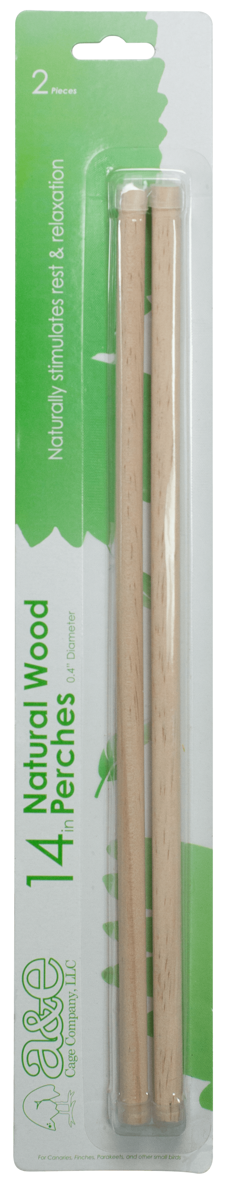 A&E Natural Wood Perches - New York Bird Supply