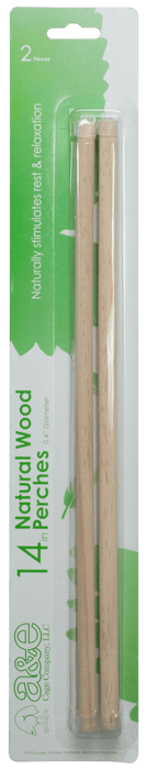 A&E Natural Wood Perches - New York Bird Supply