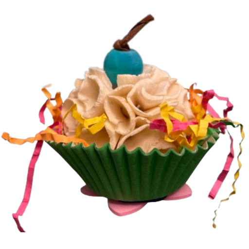 A&E Sweet Tweets Cupcake Foot Toy - New York Bird Supply