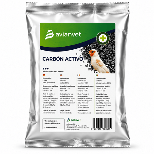 Avianvet Active Coal 300g - New York Bird Supply