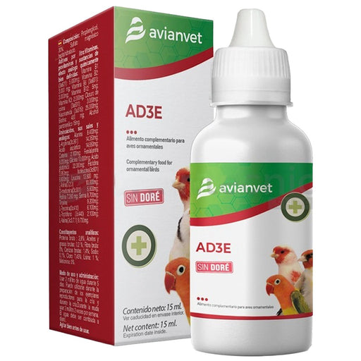 Avianvet AD3E 15 ml - New York Bird Supply