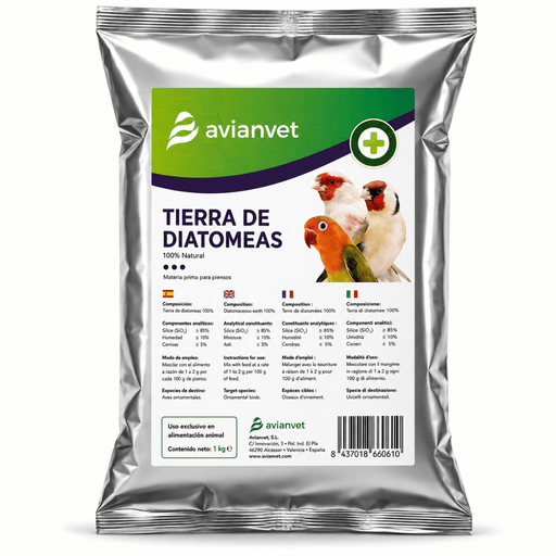 Avianvet Diatomaceous Land 1kg - New York Bird Supply