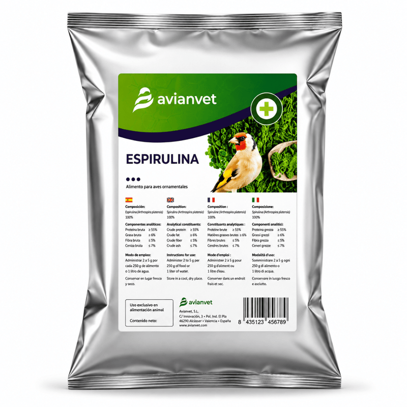 Avianvet Espirulina 200g - New York Bird Supply