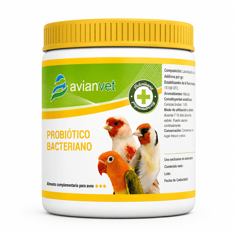 Avianvet Probiotico Bacteriano (Bacteria Probiotic) - New York Bird Supply