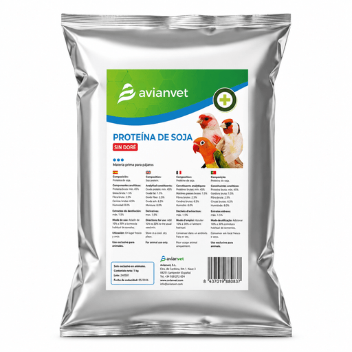 Avianvet Proteina De Soja (Soy Protein) 500 g - New York Bird Supply