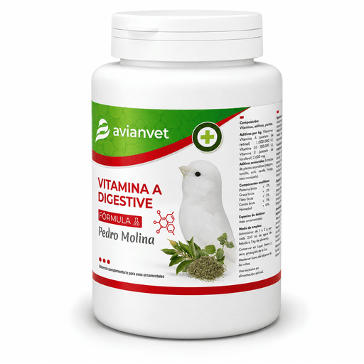 Avianvet Vitamin A Digestive "Pedro Molina" - New York Bird Supply