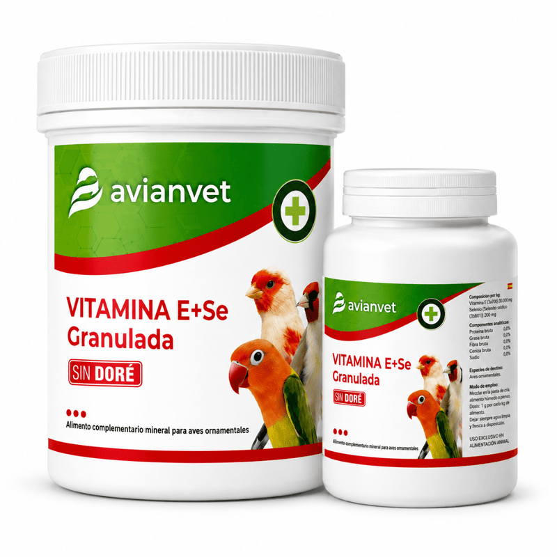 Avianvet Vitamina E+Se Granulada (Granulated) - New York Bird Supply