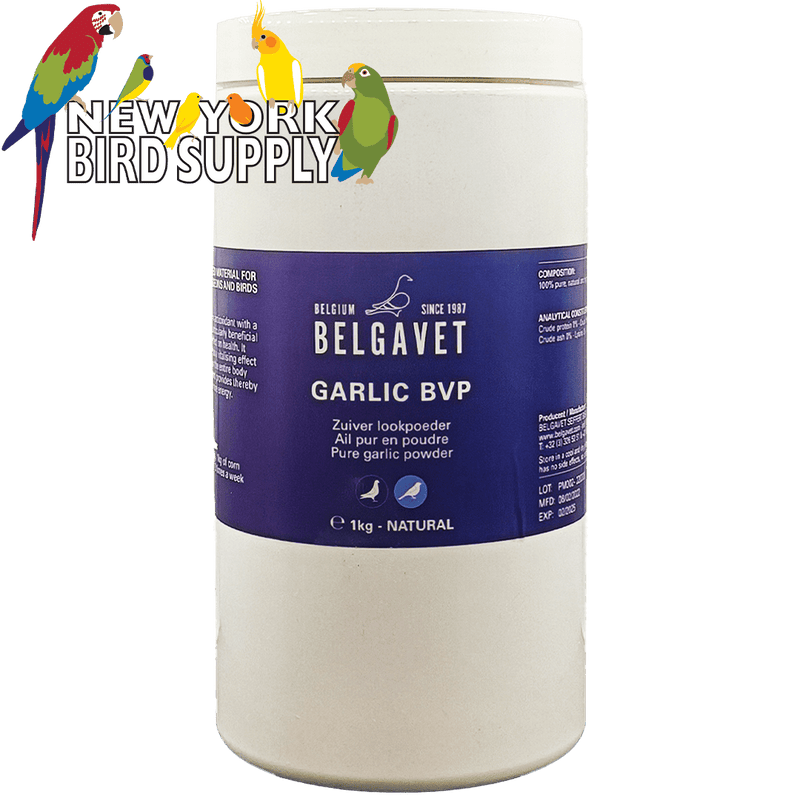 BelgaVet Garlic BVP - New York Bird Supply