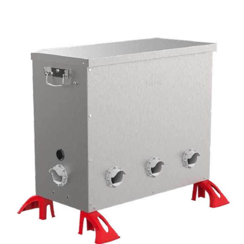 Copele Metal Feeder for Partridges w/8 Anti - Waste Nozzles - New York Bird Supply