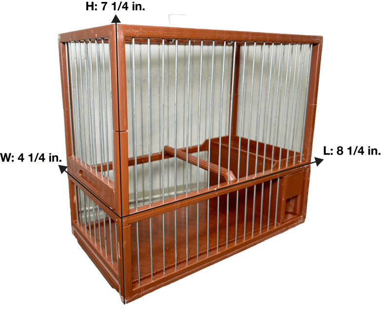 Copele Songbird Cage Brown - New York Bird Supply