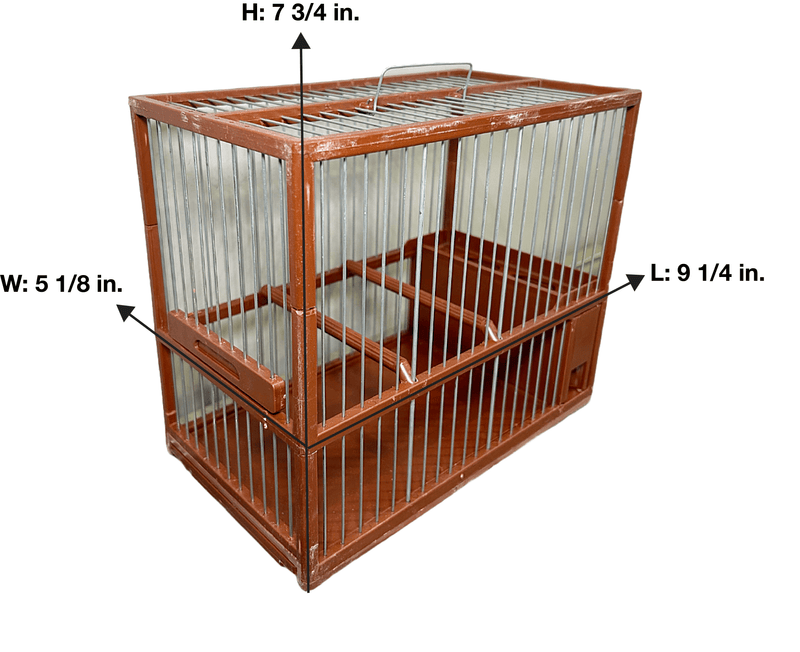 Copele Songbird Cage Brown - New York Bird Supply
