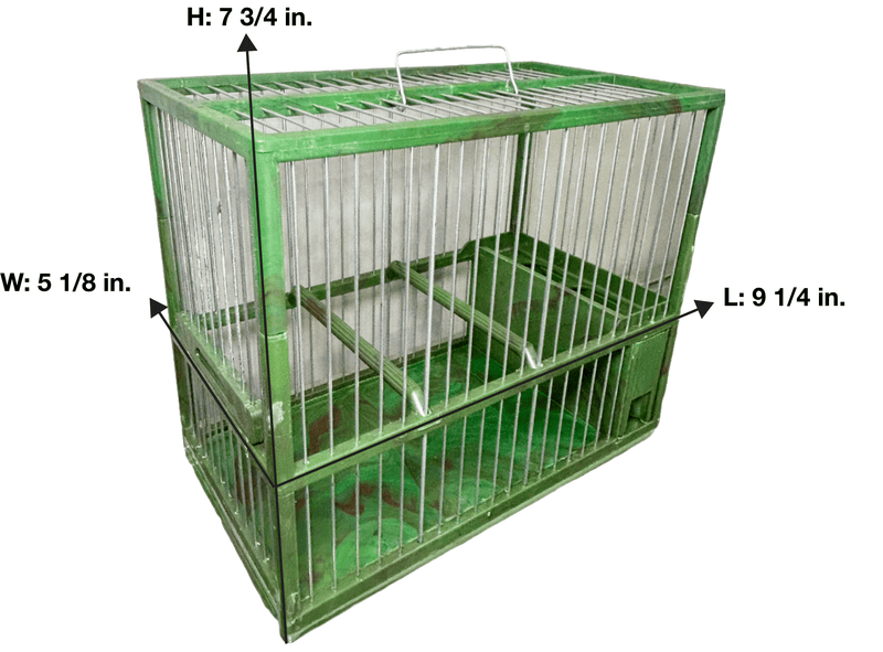 Copele Songbird Cage Green - New York Bird Supply