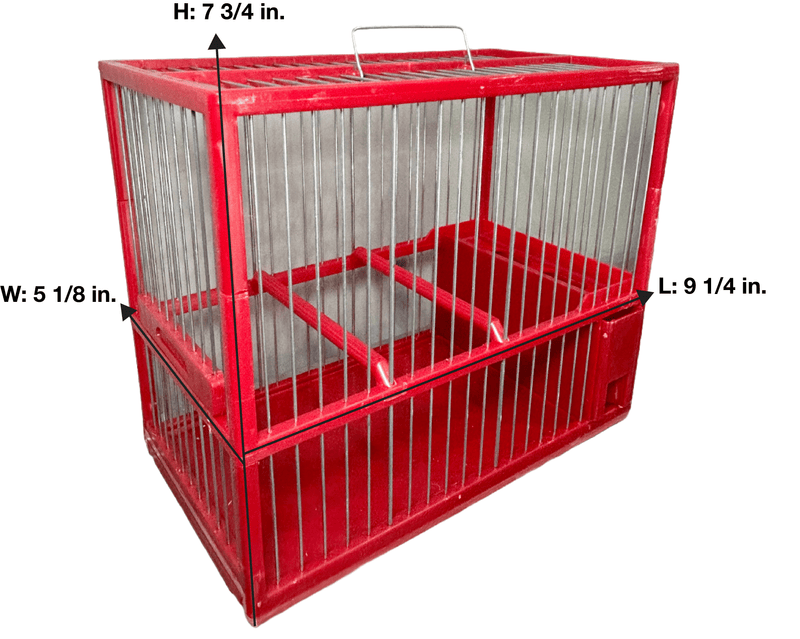 Copele Songbird Cage Red - New York Bird Supply