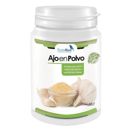 ForteBird Ajo en Polvo 100% (Garlic Powder) 150 g - New York Bird Supply