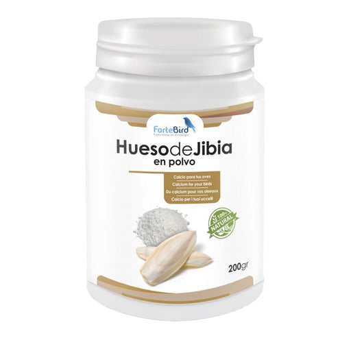 ForteBird Hueso de Jibia en polvo (Cuttlebone Powder) 300 g - New York Bird Supply