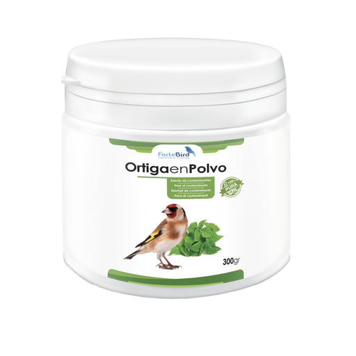 ForteBird Ortiga en Polvo (Nettle Powder) 300 g - New York Bird Supply