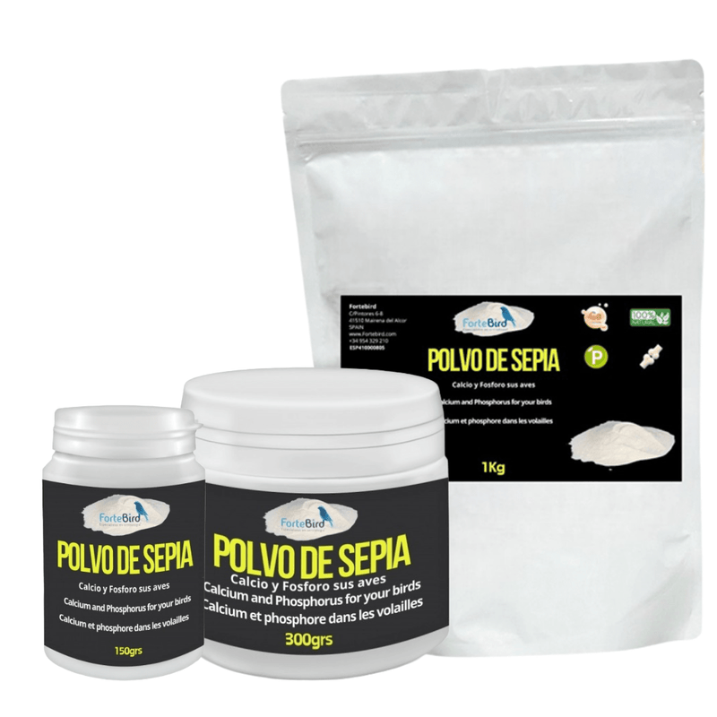 ForteBird Polvo De Sepia Cuttlefish Bone Powder - New York Bird Supply